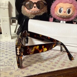 Brown black print Tortoiseshell Women's Glasses